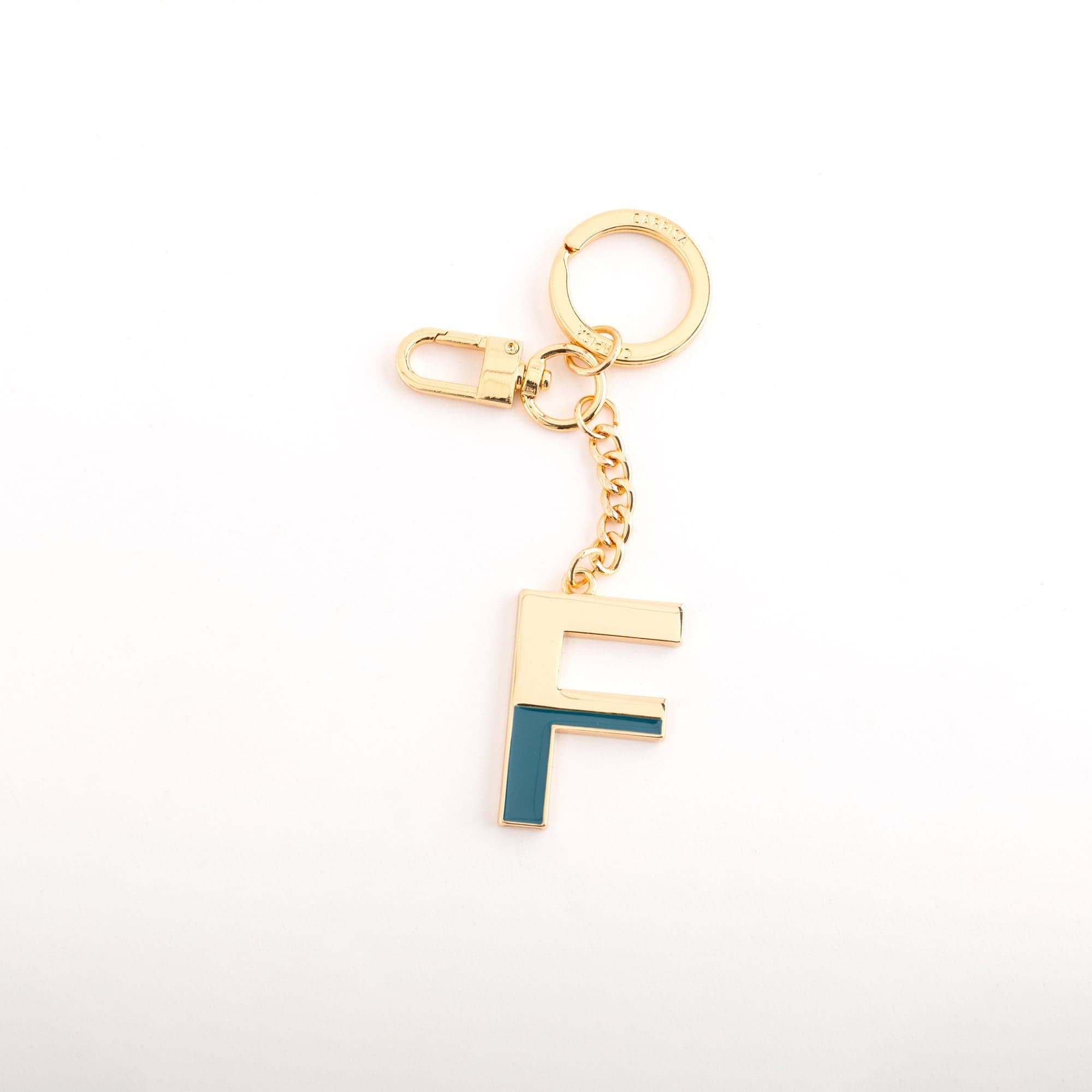 Keychain Metal Woman - Letters keychain
