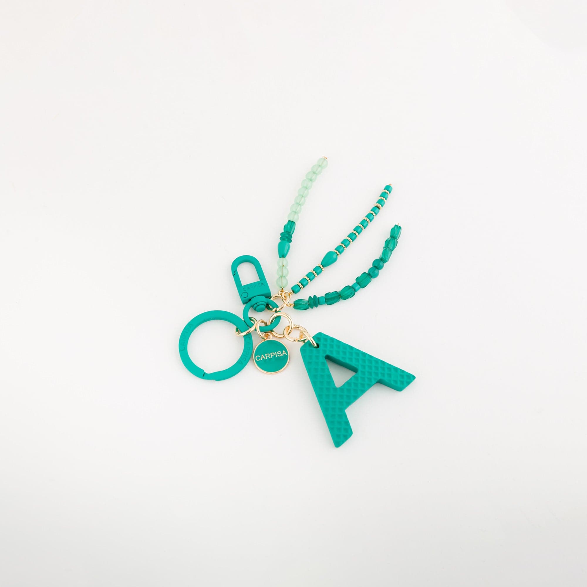 Women's Keychain - Puffy letters keycha