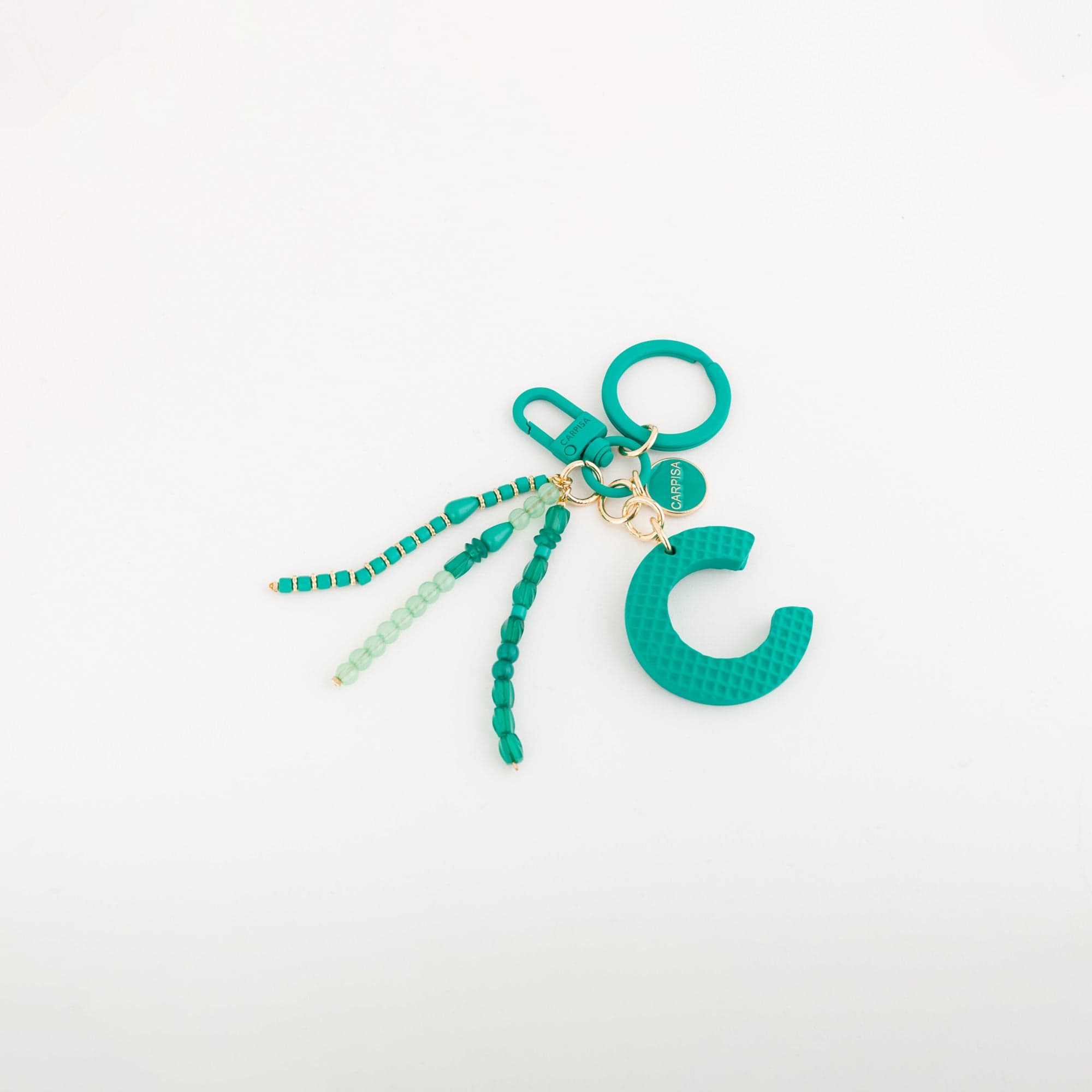 Women's Keychain - Puffy letters keycha