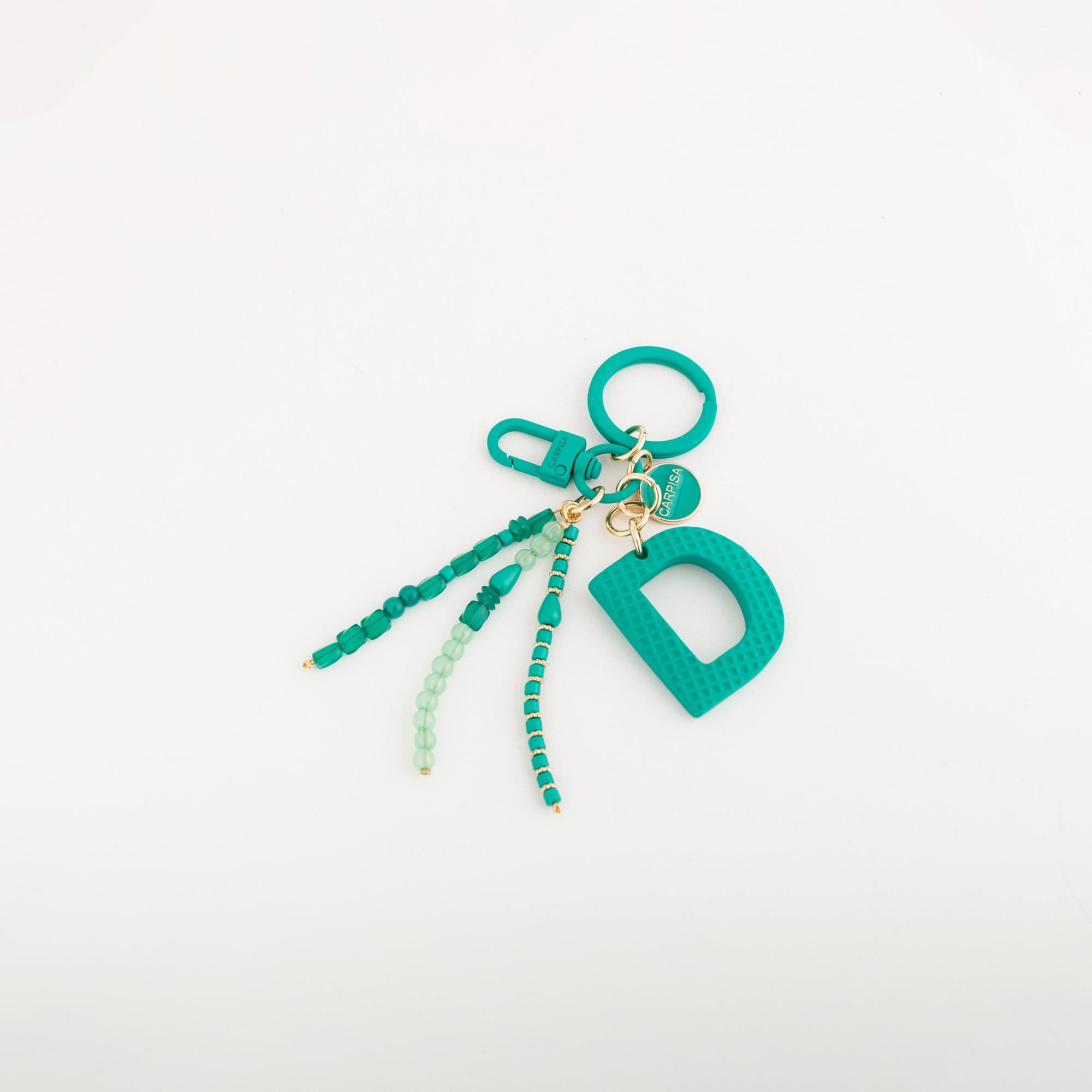 Women's Keychain - Puffy letters keycha