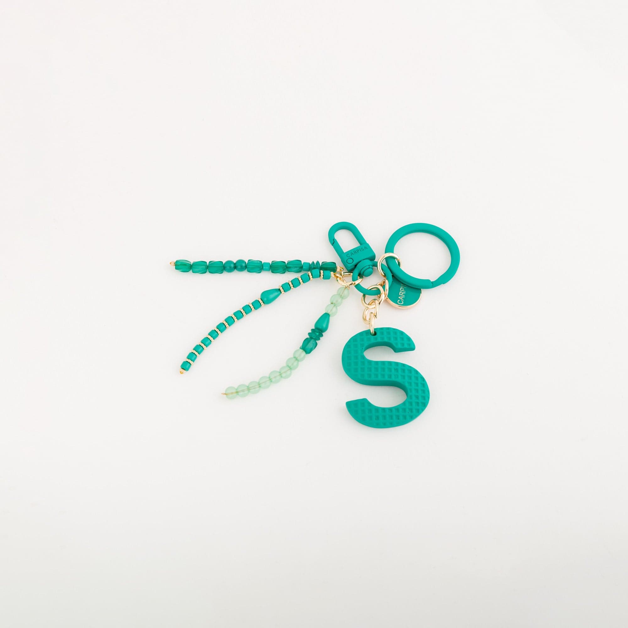 Women's Keychain - Puffy letters keycha